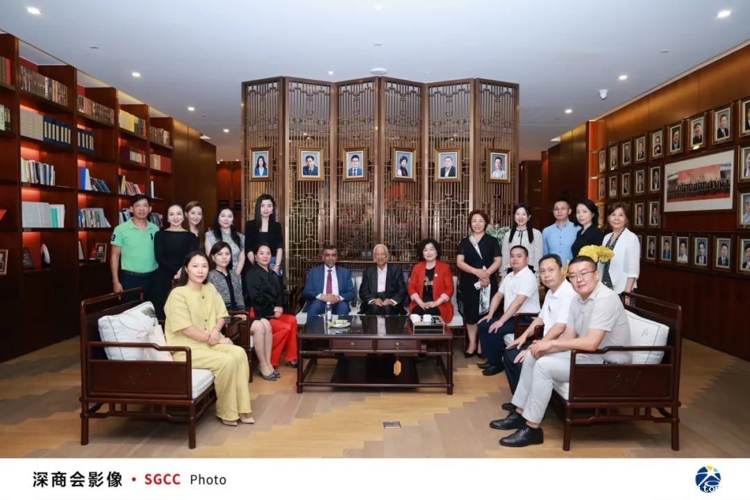 阿联酋AIM全球基金会主席、美国熊氏集团主席莅临深商会